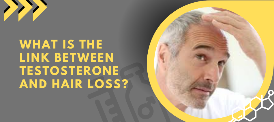 What is the link between testosterone and hair loss