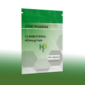 Hemi Pharma Clenbuterol Clen 40mcg x 50 tabs